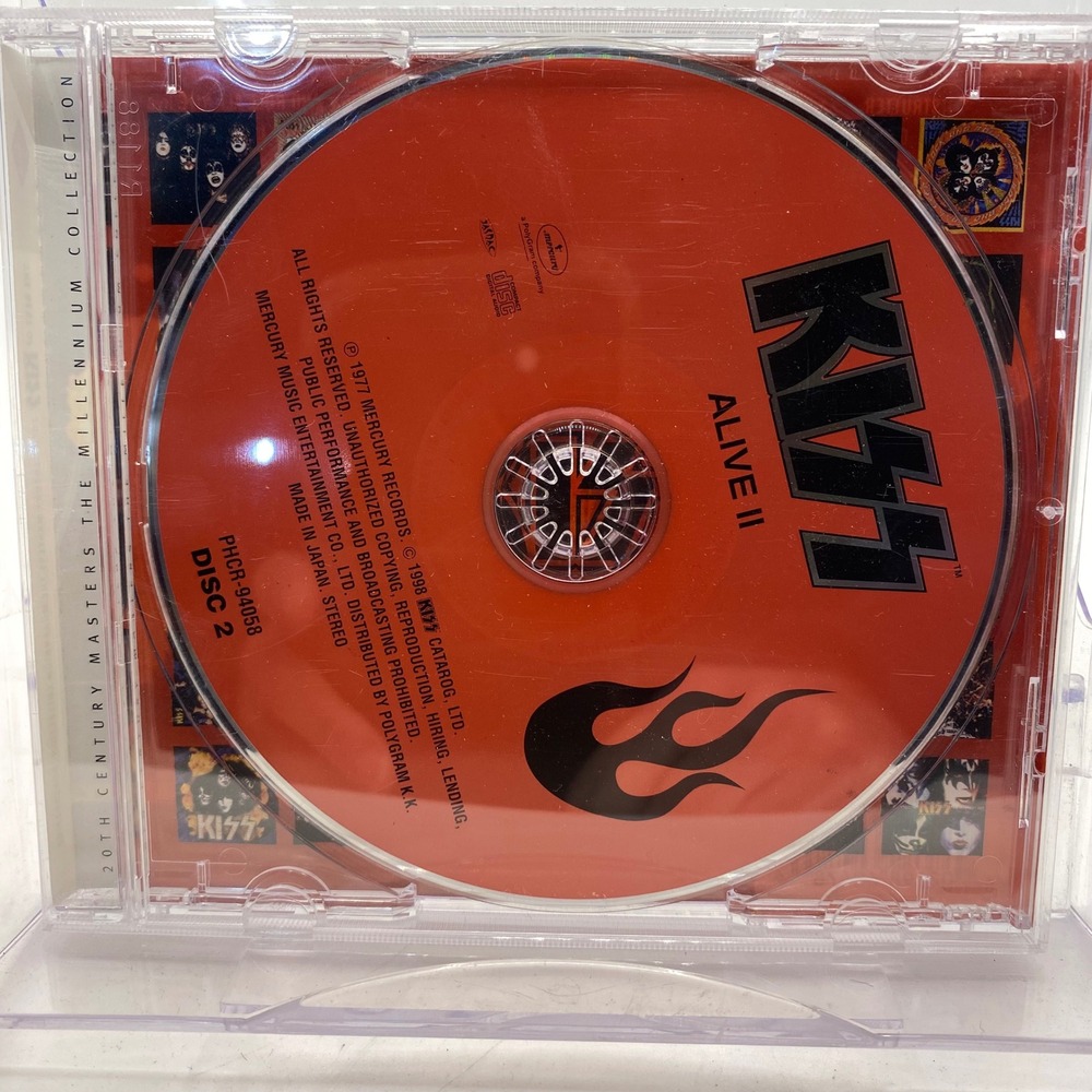 KISS‎ Alive II Disc 2 CD 20th Century Masters Millennium Collection PHCR-94058